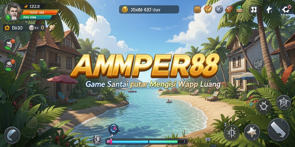 Screenshot AMPER88 menampilkan gameplay yang mengasyikkan dan penuh warna.