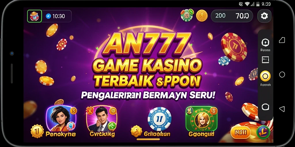 Tampilan gameplay AN777 yang menawan di layar perangkat Anda.