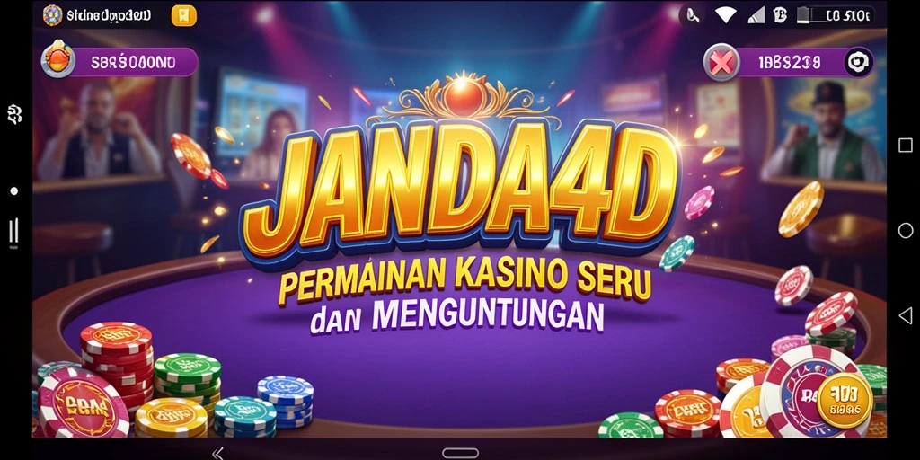 Screenshot gameplay <strong>JANDA4D</strong> yang menampilkan keseruan permainan kasino.