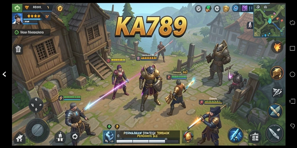 Tampilan gameplay KA789 yang menegangkan dalam pertempuran SLG.