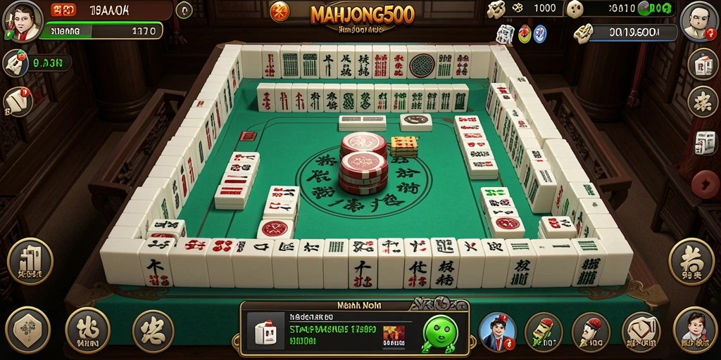 Gameplay SLG yang menarik dan menantang di MAHJONG500.