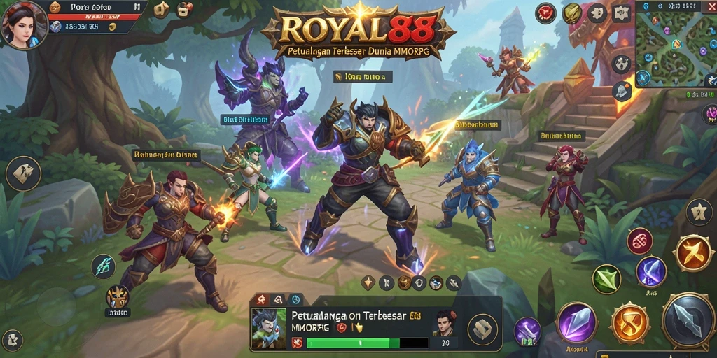 Gameplay menakjubkan di dunia ROYAL88 yang penuh petualangan.